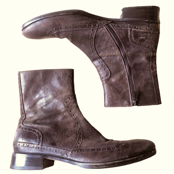 Rocco P. Other - Rocco P. Wingtip Brogue Leather Boots US 10 / EU43